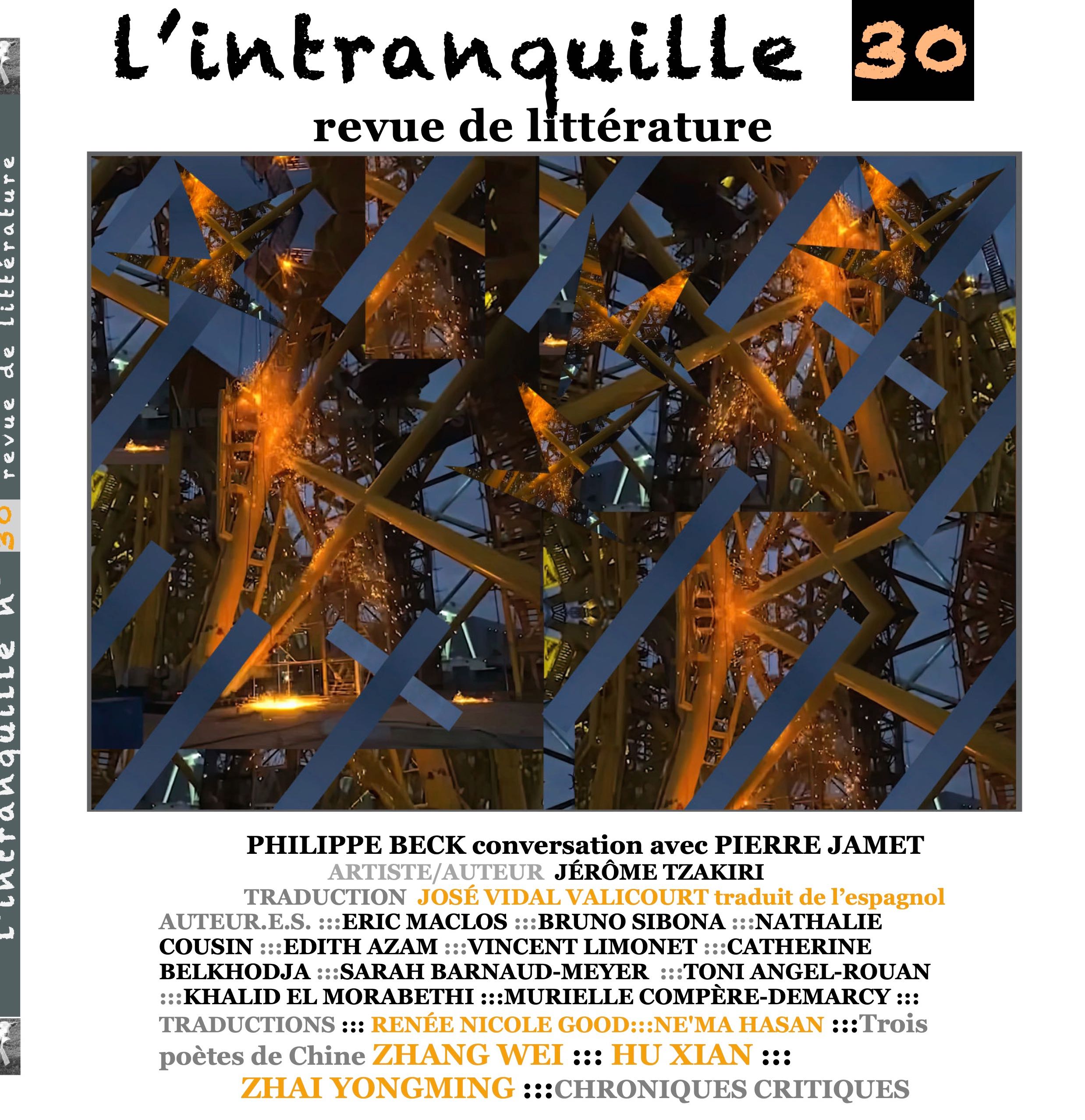 L'INTRANQUILLE COUVERTURE DU N°30
